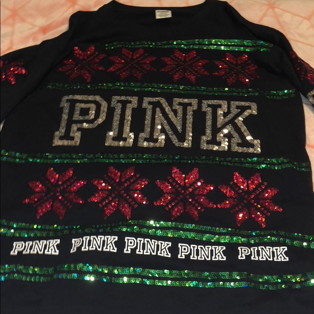 PINK Victoria’s Secret Campus Long Sleeve